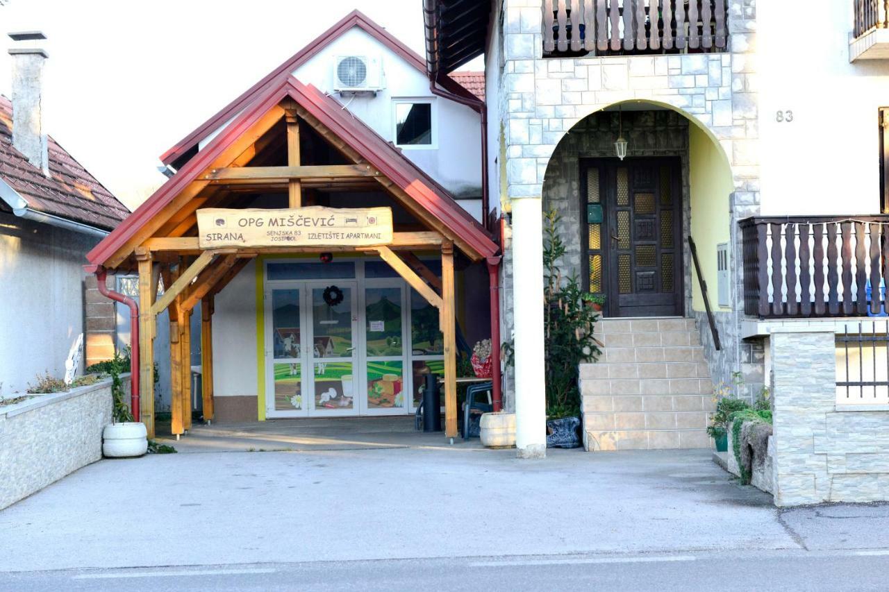 Apartmani Miscevic Josipdol Dış mekan fotoğraf